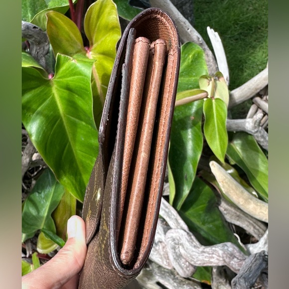 L1 Authentic Vintage Louis Vuitton Monogram Pochette Porte-Monnaie Cartes Wallet - Picture 9 of 16